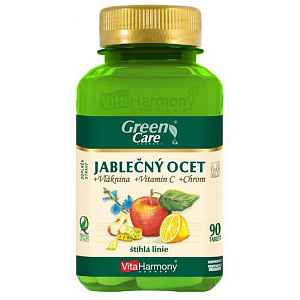 Jablečný ocet + vláknina + chrom + vitamin C 90tbl.