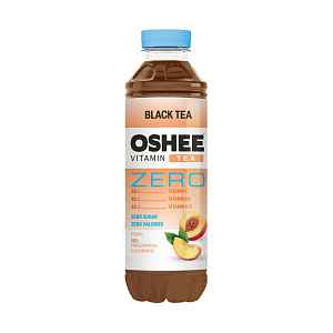 OSHEE Vitamínový černý čaj broskev bez cukru 555 ml