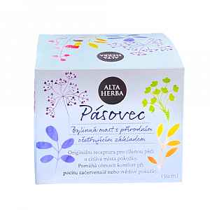 AltaHerba Pásovec bylinná mast s přírodním ošetřujícím základem 150 ml