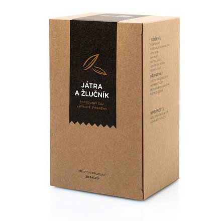 AROMATICA Bylinný čaj Játra a žlučník n.s.20x2g