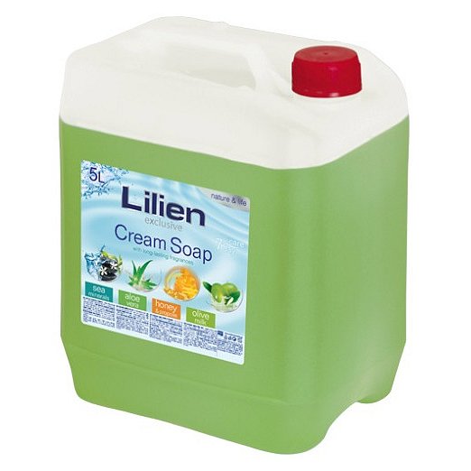 Lilien krémové tekuté mýdlo Aloe Vera 5000ml