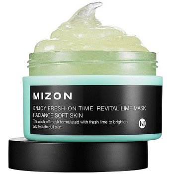 Mizon Enjoy Fresh-On Time revitalizační maska s limetkou na povadlou pleť 100 ml