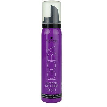 Schwarzkopf Professional IGORA Expert Mousse barvicí pěna na vlasy odstín 9,5-1 Pearl  100 ml