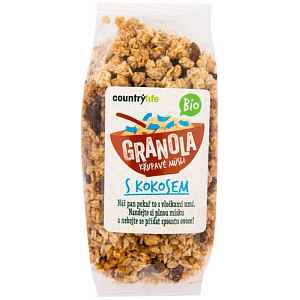 Country Life Granola - Křupavé müsli s kokosem BIO 350g