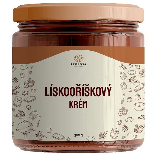 Aporosa Lískooříškový krém 300g