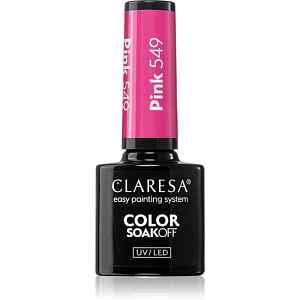 Claresa SoakOff UV/LED Color Balloon Journey gelový lak na nehty odstín Pink 549 5 g