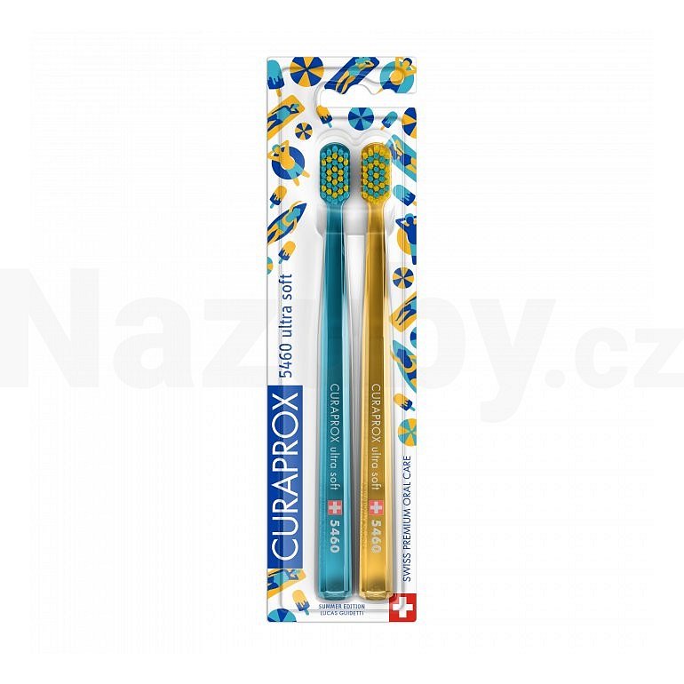 Curaprox CS 5460 Ultrasoft Summer zubní kartáček 2 ks