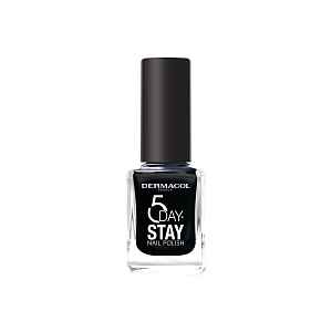 Dermacol Dlouhotrvající lak na nehty 5 Days Stay (Nail Polish) 11 ml 55 Black Onyx