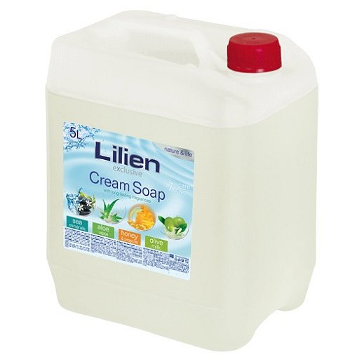 Lilien krémové tekuté mýdlo Oliva Milk 5000ml