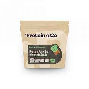 Protein a Co Proteinová kaše s chia 480 g Jablko se skořicí