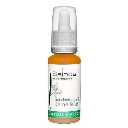 Saloos Bio Rostlinný Elixír Squalane-Kamélie 20 ml