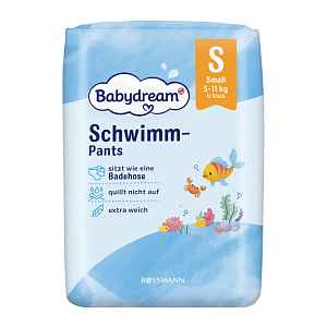 Babydream Plenkové kalhotky do vody 5–11 kg, vel. S 12 ks