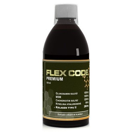 Flex Code 500ml Premium (s kolagenem typu II)