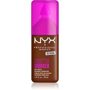 NYX Professional Makeup Make ‘Em Wonder lehký matující make-up odstín 39 Cocoa 30 ml