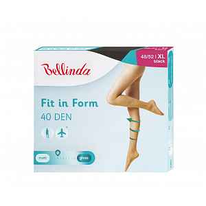 Bellinda Fit in Form 40 DEN vel.XL punčochové kalhoty černé