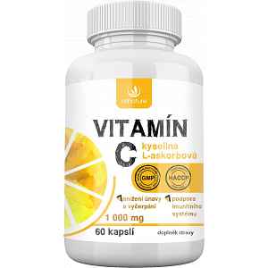 Allnature Vitamín C 1000 mg 60 kapslí