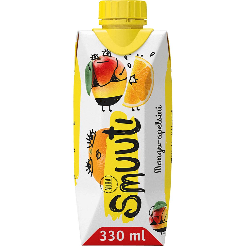 Aura Smuuti Mango, pomeranč 330ml tetra