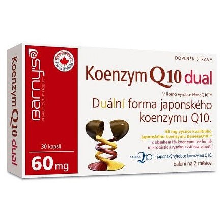 Barny’s Koenzym Q10 Dual 60mg 30 kapslí