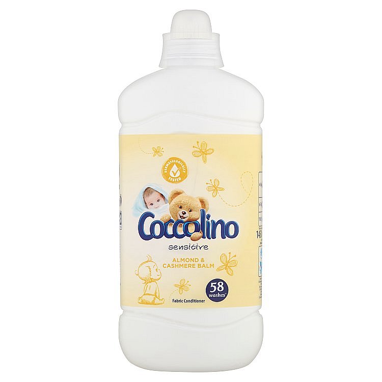 Coccolino Sensitive Cashmere & Almond aviváž 58 praní 1,45 L