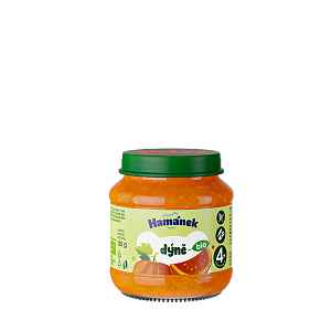 HAMÁNEK Bio Dýňové pyré od 4m+ 125 g