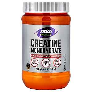 Now® Foods NOW Kreatin monohydrát, čistý prášek, 600 g