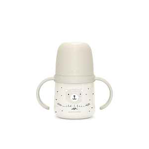 Suavinex První láhev s oušky WILD&FREE 150 ml 1 ks šedá