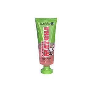 Bubble T jahodovo-matcha želé pleťová maska 100 g