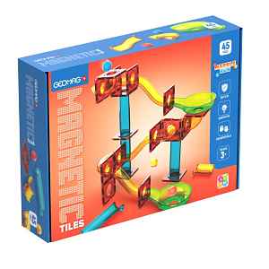 Geomag Kuličkodráha magnetická stavebnice 45 dílků