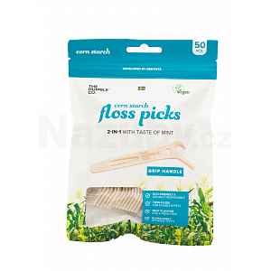 Humble Floss Picks Grip Handle Mint