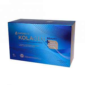 NatureVia Kolagen mořský Beauty+ 60 sáčků