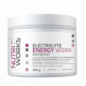 NutriWorks Electrolyte ENERGY Worx 300g - malina