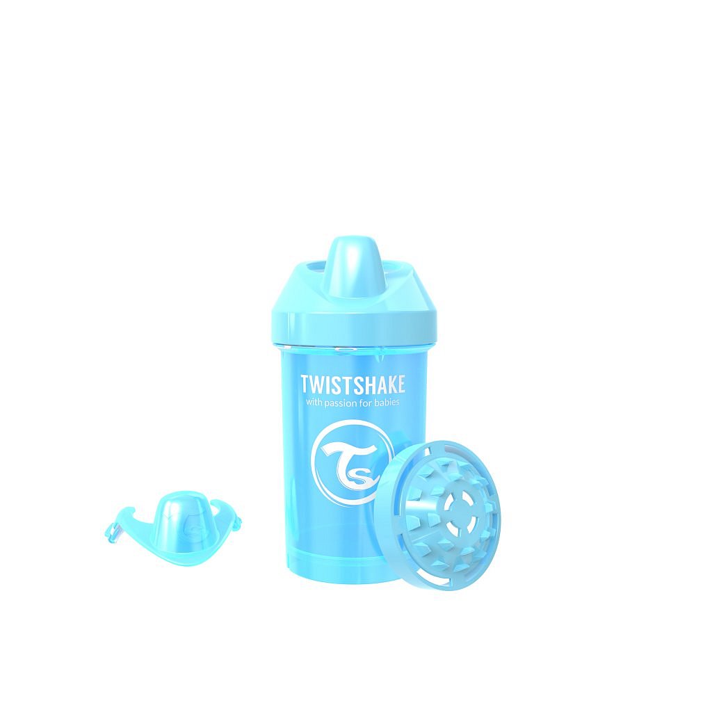 TWISTSHAKE Láhev pro batolata 300 ml 8+ m PEARL Modrá