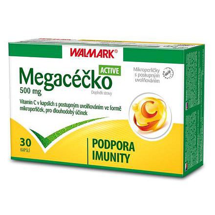 Walmark Megacéčko Active 500mg tob.30