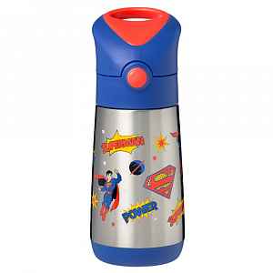 B.BOX Termoska na pití s brčkem 350 ml - Superman |