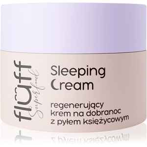 Fluff Superfood Sleeping Cream noční regenerační krém Moonmilk 50 ml