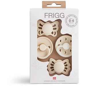 FRIGG Baby's First Pacifier​ Moonlight Sailing dudlík Cream