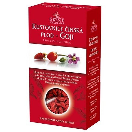 Grešík Kustovnice čínská plod - Goji 100g