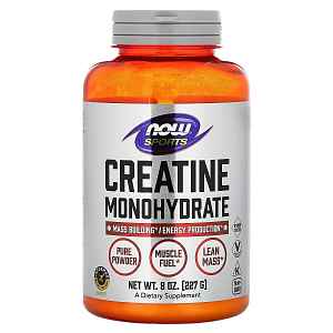 Now® Foods NOW Kreatin monohydrát, čistý prášek, 227 g