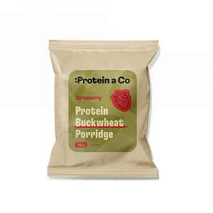 Protein a Co Proteinová pohanková kaše 80 g Jahoda