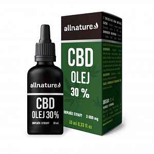 Allnature CBD olej 30% 10 ml