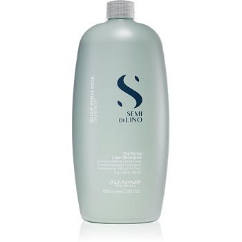 Alfaparf Milano Semi Di Lino Scalp Rebalance šampon pro mastnou vlasovou pokožku 1000 ml