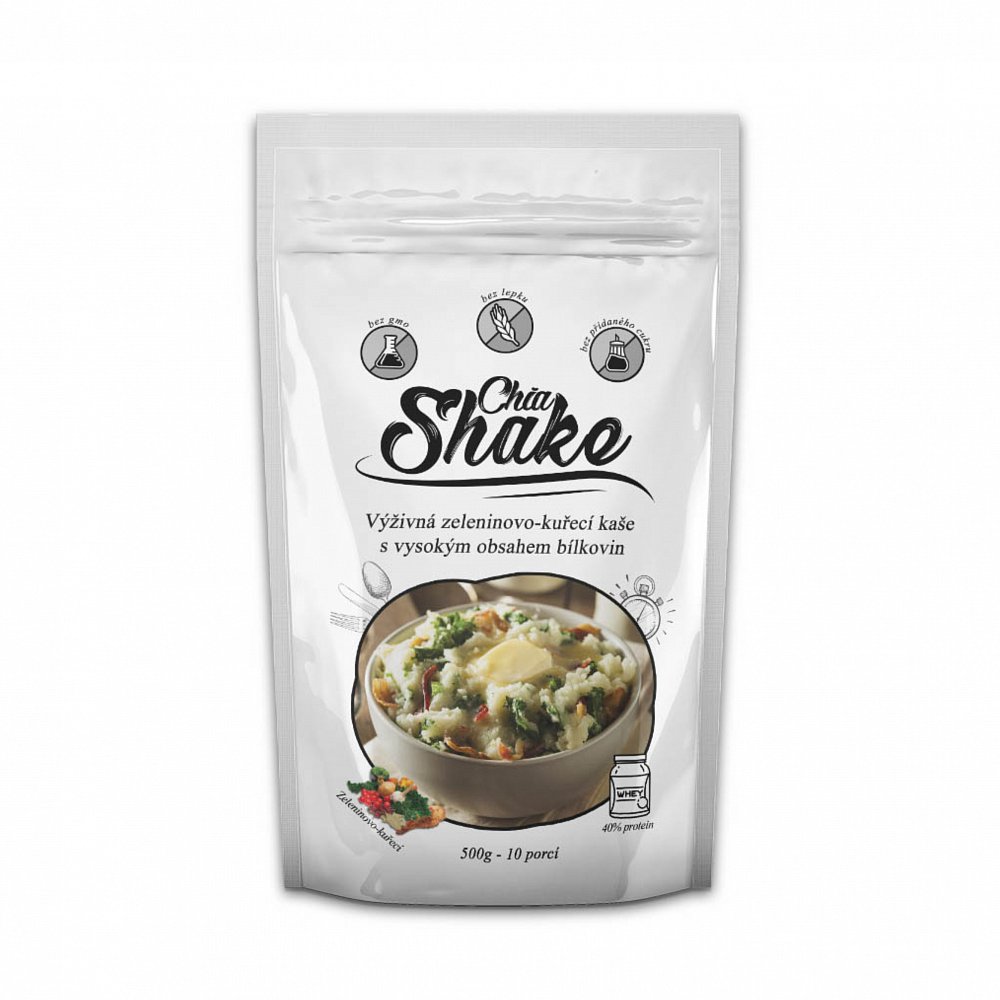 CHIA SHAKE Proteinová kaše Zeleninovo-kuřecí 500 g