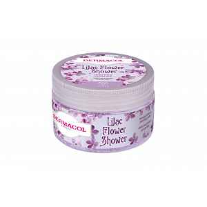 Dermacol Flower Shower Opojný tělový peeling šeřík 200 mg