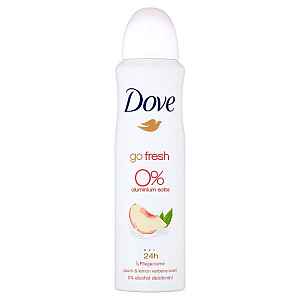 Dove Alu-free Broskev a citrón deodorant sprej 150 ml