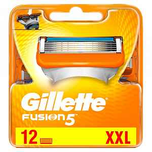 GILLETTE Fusion Manual 12ks - náhradní hlavice