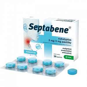 SEPTABENE EUKALYPTUS 3MG/1MG pastilka 16