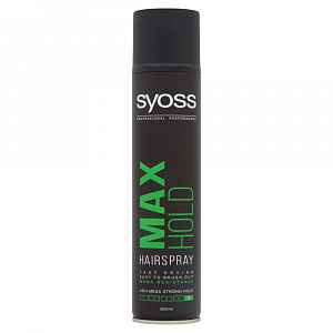 SYOSS lak na vlasy max hold 300ml zelený