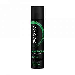 SYOSS lak na vlasy max hold 300ml zelený