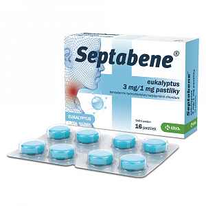 SEPTABENE EUKALYPTUS 3MG/1MG pastilka 16