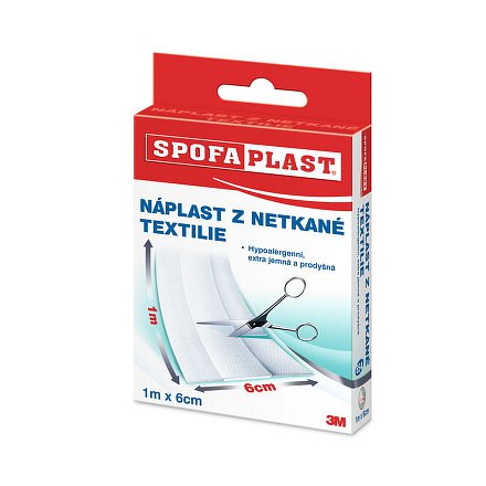 3M Spofaplast Náplast z netkané textil.854 1mx6cm